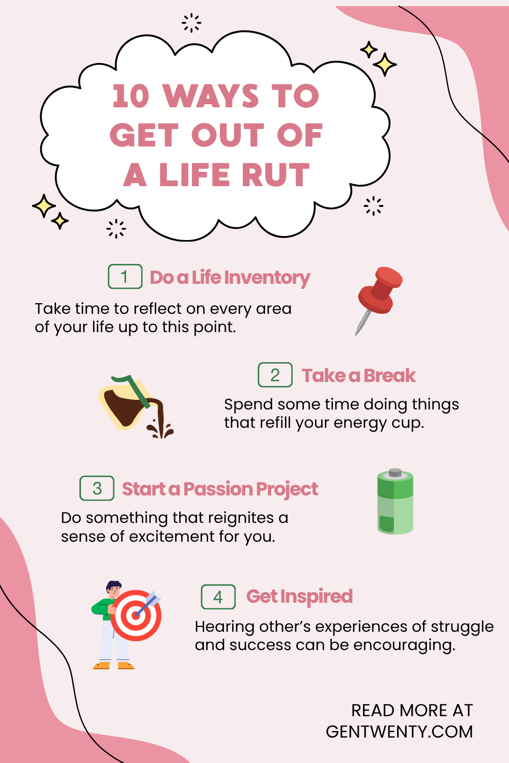 how to move from feeling stuck to feeling free