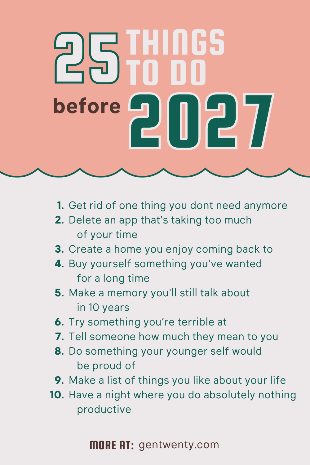 a countdown to the years end means getting more stuff taken care of before the new year arrives