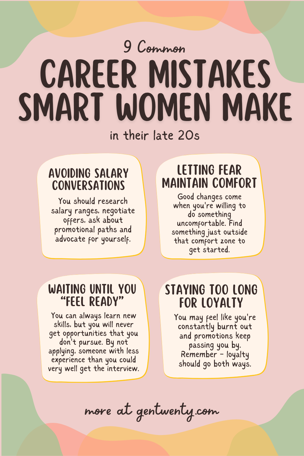 ways an intelligent professional can slip up at work